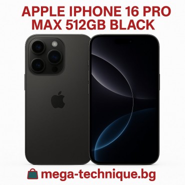 APPLE IPHONE 16 PRO MAX 512GB BLACK