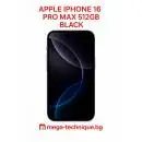 МОБИЛЕН ТЕЛЕФОН APPLE IPHONE 16 PRO MAX 512GB BLACK TITANIUM