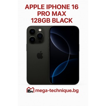 APPLE IPHONE 16 PRO MAX 128GB BLACK