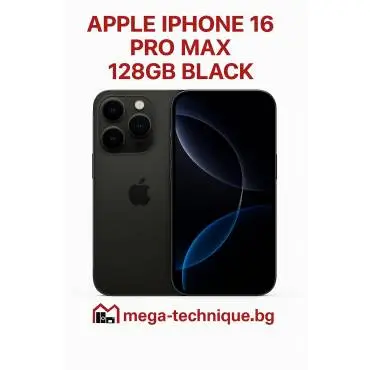 APPLE IPHONE 16 PRO MAX 128GB BLACK