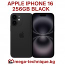 МОБИЛЕН ТЕЛЕФОН APPLE IPHONE 16 256GB BLACK