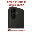 МОБИЛЕН ТЕЛЕФОН APPLE IPHONE 16 256GB BLACK
