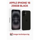 МОБИЛЕН ТЕЛЕФОН APPLE IPHONE 16 256GB BLACK