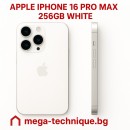 МОБИЛЕН ТЕЛЕФОН APPLE IPHONE 16 PRO MAX 256GB WHITE TITANIUM