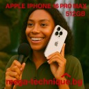 МОБИЛЕН ТЕЛЕФОН APPLE IPHONE 16 PRO MAX 512GB WHITE TITANIUM
