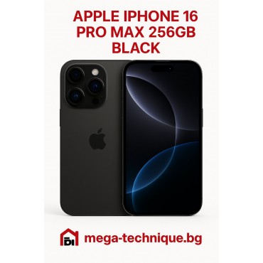 APPLE IPHONE 16 PRO MAX 256GB BLACK