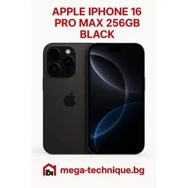 APPLE IPHONE 16 PRO MAX 256GB BLACK