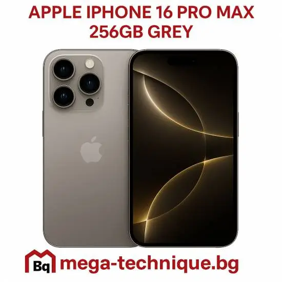 МОБИЛЕН ТЕЛЕФОН APPLE IPHONE 16 PRO MAX 256GB NATURAL TITANIUM