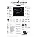 Apple MacBook Pro 16” с M5 Max чип, 48GB RAM и 2TB SSD в цвят Space Black. Професионален лаптоп за видео обработка, AI задачи и висока производителност