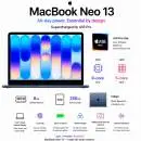 MacBook Neo 13 A18 Pro