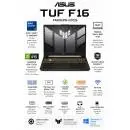 ASUS TUF F16 Gaming лаптоп с Intel i7 и RTX 5070