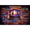 ASUS TUF F16 FA608UH-RV013 – Ryzen 7 260, RTX 5050 8GB, 16GB DDR5, 1TB SSD