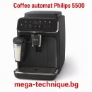 Кафеавтомат PHILIPS 5500 SERIES EP5549/70 LatteGO 1800.00 ml, АВТОМАТИЧНА КАПУЧИНО СИСТЕМА, 15.00 bar, ОПЦИЯ ЗА МЛЯНО КАФЕ, ЧЕРЕН