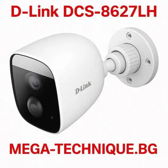 Камера за наблюдение D-Link DCS-8627LH, 2.7 мм, Full HD, Outdoor, Wi-Fi Spotlight