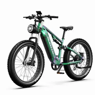 DUOTTS E26 Electric Bike Green-Purple електрически велосипед