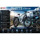 DUOTTS EBIKE F26 Lite Silver Електрически Велосипед 26" 960W Fat Tire