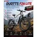 DUOTTS EBIKE F26 Lite Silver Електрически Велосипед 26" 960W Fat Tire