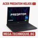 Лаптоп Acer Predator Helios 16 PH16-72, 16 инча 2560 x 1600, Intel Core i9-14900HX 24 C / 32 T, 2.2 GHz - 5.8 GHz, 36 MB cache, 32 GB DDR5, 1 TB SSD, Nvidia GeForce RTX 4080, Безплатно вътре