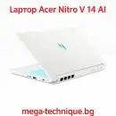 Лаптоп Acer Nitro V 14 AI с AI процесор и 14-инчов Full HD дисплей