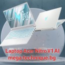 Лаптоп Acer Nitro V 14 AI с AI процесор и 14-инчов Full HD дисплей
