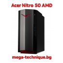 Геймърски компютър Acer Nitro 50 с AMD Ryzen – Мощ и стил за всяка битка