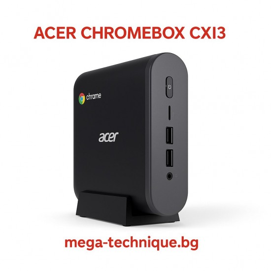 Acer Chromebox CXI3 – Бърз, сигурен и компактен компютър с ChromeOS за работа и обучение
