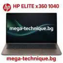 Лаптоп HP Elite x360 1040 G11, 9G0U6ET.2TBSSD, 14", Intel Core Ultra 7 155H (16-ядрен), Intel Arc 8 Core, 32GB 7500MHz LPDDR5x, Сив