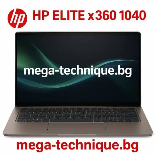 Лаптоп HP Elite x360 1040 G11, 9G0U6ET.2TBSSD, 14", Intel Core Ultra 7 155H (16-ядрен), Intel Arc 8 Core, 32GB 7500MHz LPDDR5x, Сив
