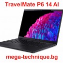 Лек и интелигентен лаптоп Acer TravelMate P6 14 AI – Идеален за бизнес и пътувания в България