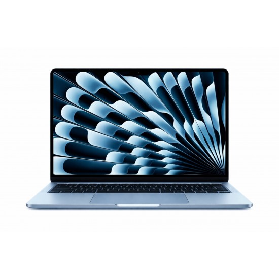 Apple MacBook Air 15.3″ M4 SKY BLUE (10-Core CPU / 10-Core GPU, 16GB RAM, 256GB SSD) – Оригинален модел с доставка в цяла България