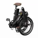 ONESPORT OT16-2 Сгъваем Електрически Велосипед 250W 120KM Black Brown