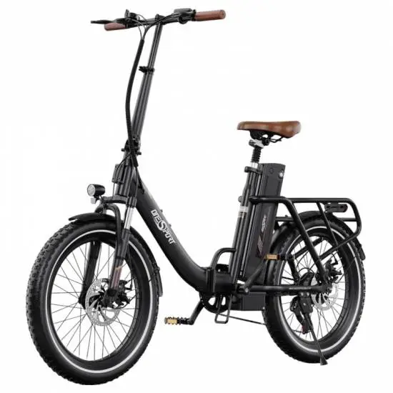ONESPORT OT16-2 Сгъваем Електрически Велосипед 250W 120KM Black Brown