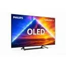 Philips 55OLED770/12 – 55” UHD 4K OLED телевизор с 120Hz панел, Ambilight 3, Dolby Vision, VRR и Titan OS. Премиум Smart TV за кино и gaming