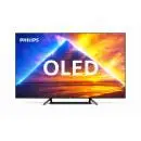 Philips 55OLED770/12 – 55” UHD 4K OLED телевизор с 120Hz панел, Ambilight 3, Dolby Vision, VRR и Titan OS. Премиум Smart TV за кино и gaming