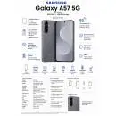 Samsung Galaxy A57 5G Awesome Gray с 128GB памет и 8GB RAM. Стилен смартфон със Super AMOLED дисплей, AI камера и бърза 5G свързаност