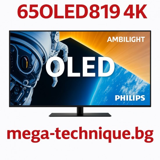 Телевизор PHILIPS 65OLED819 4K Ultra HD OLED GOOGLE TV, 65.0 ", SMART TV