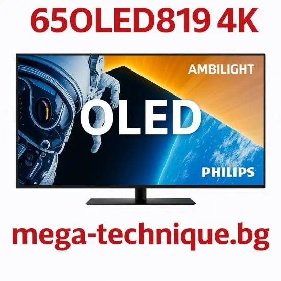 Телевизор PHILIPS 65OLED819 4K Ultra HD OLED GOOGLE TV, 65.0 ", SMART TV