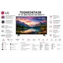 LG 75QNED87A3B 75” 4K