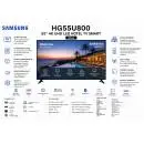 Samsung HG55U800 55” 4K UHD SMART телевизор